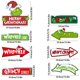 thumbnail image 3 of Christmas Decorations Clearance!! 8PCS Christmas Tree Ornaments Decorations - Xmas Hanging Ornaments Decorative, Merchandise Gift Ideas Holiday Decor Indoors Home House Decorations, 3 of 8