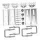 thumbnail image 3 of Soporte para litera superior,Kit de soporte para litera superior con montaje de hardware,Kit de herrajes para soporte de litera superior de 8 pulgadas,Juego de soportes genéricos para literas, 3 of 9
