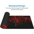 thumbnail image 4 of XL Red & Black Mouse Pad Large Gaming Desk Mat NonSlip 31.5x11.8 Inch Desk Pad Durable Computer Mouse Pad for Home Office Ideal for Gamers and Professionals, 4 of 6