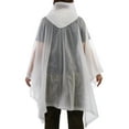 thumbnail image 3 of totes Rain Packable Lightweight Reusable Ponchos (Unisex One Size), 3 of 3