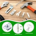 thumbnail image 5 of Kit de ReparacióN Herrajes para Puertas Plegables, ClóSet 3/8 Pulgada Grosor, con Pivotes Superior e Inferior, Rueda GuíA, 5 of 5
