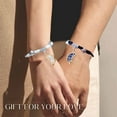 thumbnail image 6 of Magnetic Couple Bracelets for Women Men, 2PCS Adjustable Friendship Bracelet Set with Gift Box for Anniversary Valentine's Day Couples Gifts, 6 of 6