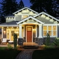 thumbnail image 3 of Monster Outdoor LED Smart Lights, RGBIC+ Multiwhite Permanent Outdoor Lights w/ Voice Control, for Christmas, Halloween, Party, Gameday and More, 50ft, 3 of 12