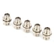 thumbnail image 1 of Suministros industriales, 50 piezas de acoplador de fibra óptica, conector de fibra óptica F UPC, acoplador de fibra óptica de metal, funcionalidad de alta precisión, 1 of 8