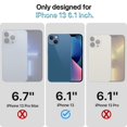thumbnail image 3 of Magnetic Adsorption Phone Case for Phone with Frosted Glass Protective Cover, 3 of 5