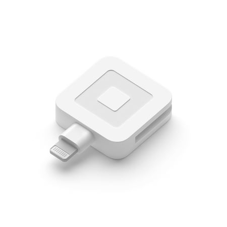 Square - Reader for Magstripe (with lightning connector) - Glossy White