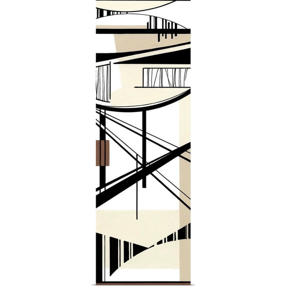 Great BIG Canvas | Rolled Ethan Harper Poster Print entitled Abstract Matrix I