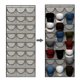 thumbnail image 5 of (PVC Pedido Mínimo 50) para Béisbol Sencilla para Guardar Sombreros 24 Rejillas para en La Puerta, 5 of 9