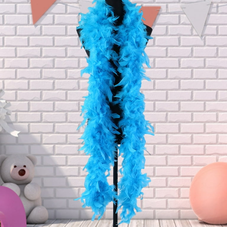 Fancy Dress Colorful Feather Scarf Lifeful for Fancy Dress Crafts