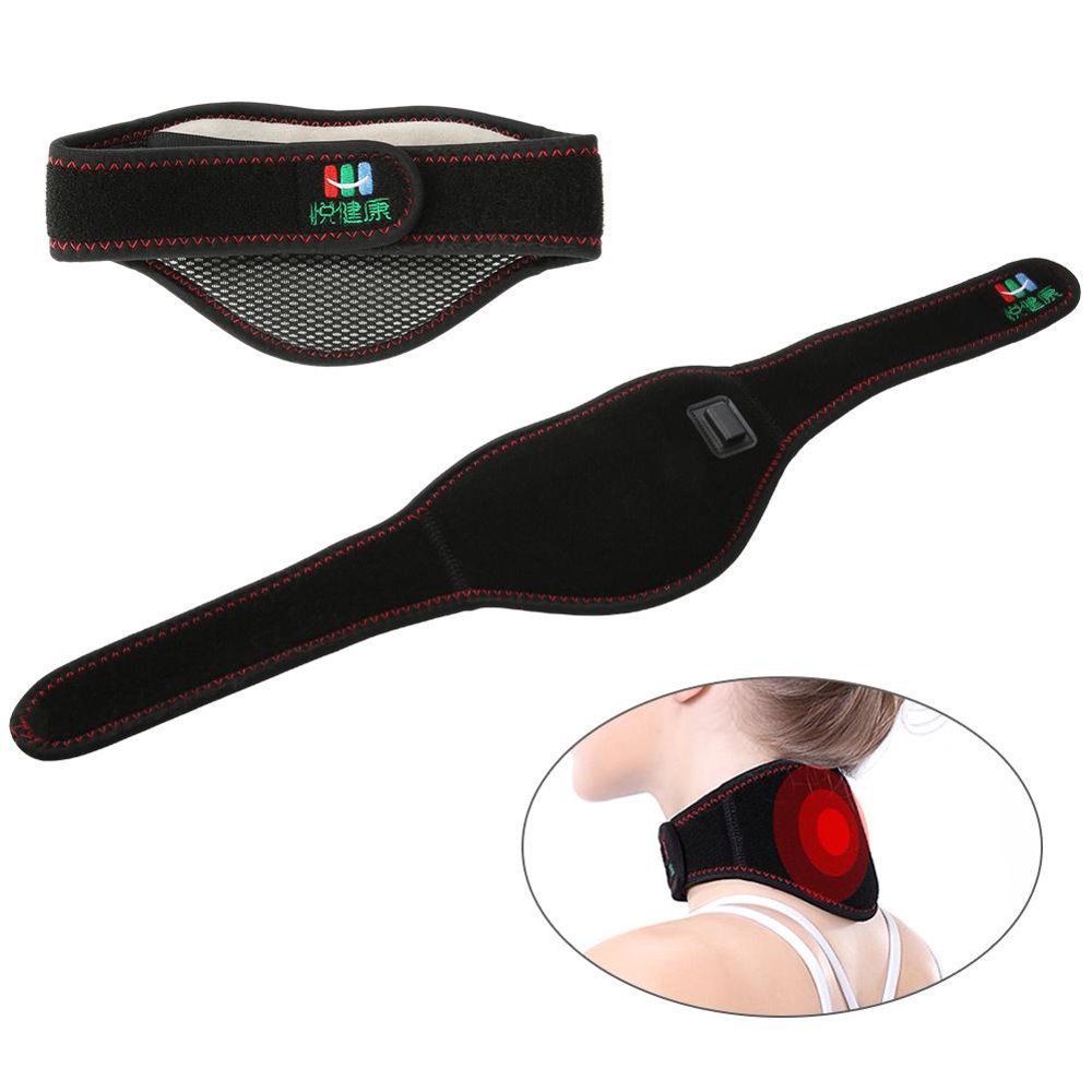 LYUMO Electric Heating Neck Brace Graphene Heated Neck Brace Belt Far