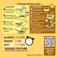 thumbnail image 3 of ARIH Doenjang Butter Instant Modern Noodles, Korean-Western Fusion Fettuccine-Style Noodles, 4 Pack, 3 of 4