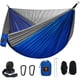 thumbnail image 1 of Hamaca de camping Qevooon de nailon con mosquitera y correas de 3 m, 1 of 7