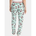 thumbnail image 3 of Hello Kitty Women's and Women's Plus Christmas Print Velour Sleep Pants, Sizes XS-3X, 3 of 5