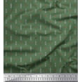 thumbnail image 1 of Soimoi polyester Crepe Fabric Curve Diamond & Clock Tower Architectural Print Fabric by Yard 42 Inch Wide, 1 of 3