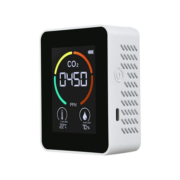Air Quality Monitor CO2 Air Detector Carbon Dioxide Detector Temperature Humidit