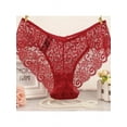 thumbnail image 2 of Women's Underwear Hipster Lace Pantines, Bow Soft Briefs Assorted Different Lace Pattern & Colors 1pc, 2 of 4
