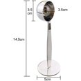 thumbnail image 2 of Stainless Steel Coffee Measuring Scoop Coffee Tools Coffee Spoon Powder Press Stainless Steel Powder Hammer Measuring Spoon Measuring Beans Coffee Special Powder Pressing Spoon, 2 of 5