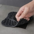 thumbnail image 2 of Desagüe de ducha antibloqueo para baño con ventosa (negro), 2 of 5