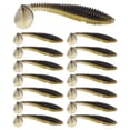 thumbnail image 1 of Señuelos de pesca blandos 15 señuelos de pesca de silicona blandos NikouMX, 1 of 8