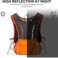 thumbnail image 5 of Hydration Vest Backpack,Lightweight Water Running Vest Pack with 1.5L Water Bladder Bag Daypack for Hiking Trail Running Cycling Race Marathon for Women Men, 5 of 6