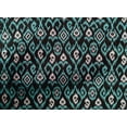 thumbnail image 4 of oneOone Cotton Cambric Fabric Ogee & Paisley Ikat Decor Fabric Printed BTY 56 Inch Wide, 4 of 4