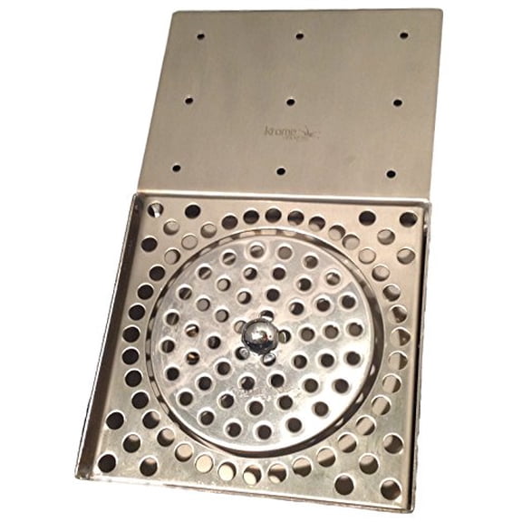 Krome Dispense Glass Rinser Drip Tray