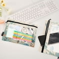 thumbnail image 4 of 2 Pack Flip Folders with Clear PVC Window Binder Pouches 3-Ring Binder Organizer for Office & Home Underwater Scene Featuring, 4 of 6