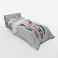 thumbnail image 2 of Ambesonne Tribal Bedding Set 3 Pcs, Texas Longhorn Steer, Twin XL, Multicolor, 2 of 2