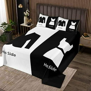 Her Side His Side Bed Set
