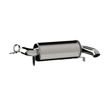 MBRP Exhaust AT-9212PT Performance Series Single Muffler