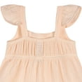 thumbnail image 4 of Gerber Toddler Girl Shoulder Ruffles Gauze Dress, Sizes 2T-5T, 4 of 7