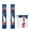 American Flag Print, variant on chaqlin Fish Print 3 Pcs Porch Banners and Garden Flag 12x71 Inch Hanging Porch Banners for Front Door Home Garden Yard Indoor Outdoor Party Supplies