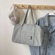 thumbnail image 4 of Versión coreana, bolso de mano ligero de gran capacidad para yoga, bolso de mano para mujer, bolso de hombro de viaje, bolso de tela japonés para viajeros, 4 of 5