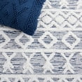 thumbnail image 6 of SAFAVIEH Augustine Cromwell Geometric Area Rug, Navy/Ivory, 9' x 12', 6 of 11