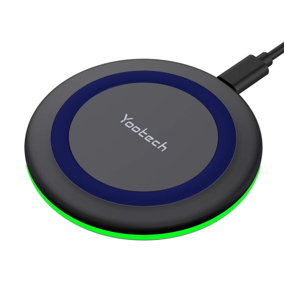 Cargador inalámbrico Yootech 10W de carga rápida para iPhone 17/SE 2022
