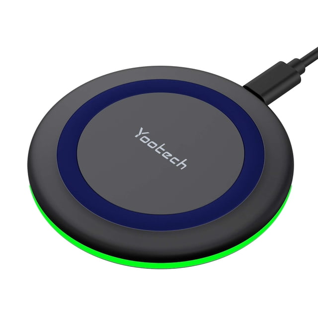 Cargador inalámbrico Yootech 10W de carga rápida para iPhone 17/SE 2022