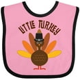 thumbnail image 3 of Inktastic Little Turkey Thanksgiving Boys or Girls Baby Bib, 3 of 4