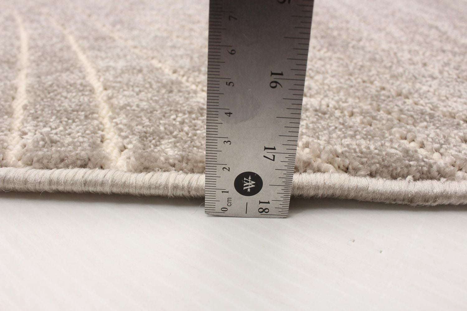 ECARPET Modern Area Rug for Dining Room, Living Room, Bedroom or Den Vector Taupe