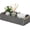 Grey, variant on Toilet Paper Storage Basket Scalloped Edge Home Decor Basket, Living Room Cozy Decor, Paper Rope Small Baskets for Over Toilet Storage Shelf, End Table, Shelves, with 2 Wooden Handles, Pink