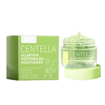 Glad2Glow Centella Allantoin Soothing Gel Moisturizer No Fragrance & Oil Soothing and Moisturizing Face Gel for All Skin Types 1Pc