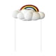 thumbnail image 1 of Resina Curiosidad Diaria Plantas Decorativas Riego Nubes Arcoiris Jardín Patio Decoración Práctica, 1 of 11