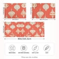 thumbnail image 2 of Yayeee Pillowcase Standard Size Set of 2 Satin Wrinkle Resistant Pillow Case, Beige Christmas Ornaments Pattern, 2 of 8