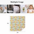 thumbnail image 5 of Easter Eggs Cloth Napkins, Colorful Eggs Spring Flowers Leaves Farmhouse Blue Washable and Reusable Dinner Napkins Set of 8, Table Napkin for Kitchen Party Birthday Wedding Hotel Housewarming 20"x20", 5 of 9