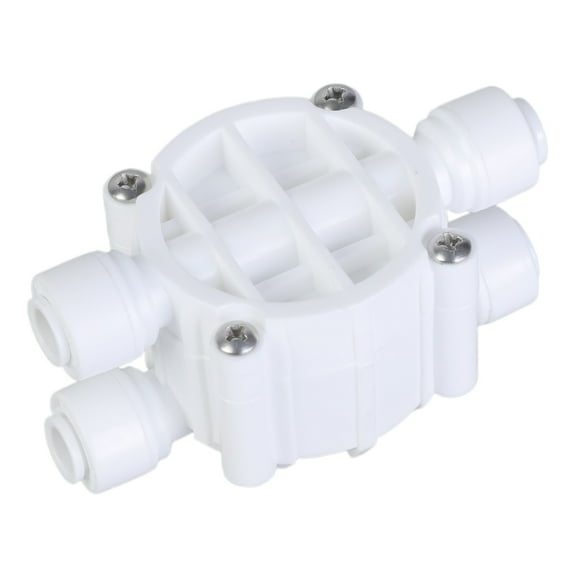 Automatic Shut-Off Valves with 1/4" Tube Quick Connection Push Fittings for Water