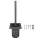 thumbnail image 1 of Wall Mounted Toilet Brush Holder Space Aluminum Toilet Brush Set Convenient Hanging Efficient Cleaning Style 2, 1 of 5