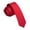 Red, variant on Men's Red Slim Tie, 1.58 inch Solid Color Skinny Necktie