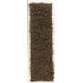 thumbnail image 1 of New Flokati 1400gr 2'4" x 8'6" Runner, Cocoa, 1 of 5