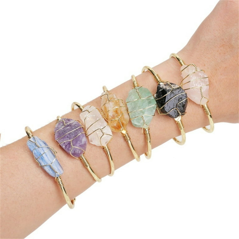 Grandest Birch Charming Bangle Durable Copper Open End Faux