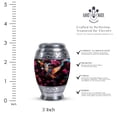 thumbnail image 2 of Cherry Blossoms Urn, Cremation Keepsake Urns, Small Urn For Ashes For Women, Cremation Urn For Men Ashes, Memorial Urn, Decorative Urns For Mom Ashes, Funeral Urns For Human Ashes Adult 3inch, 2PCS, 2 of 5