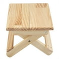 thumbnail image 2 of Square Bench, 7.5 X 9.4 X 7 Inch Sturdy Table Legs Wood Square Bench, For Outdoor Fishing Household, 2 of 8